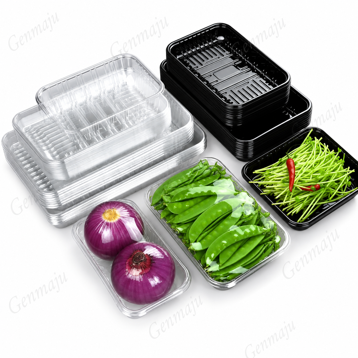 PP Tray (Black Colour)